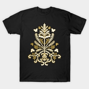 Gilded Grass Demask T-Shirt